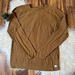 Vuori Brown Long Sleeve Tee